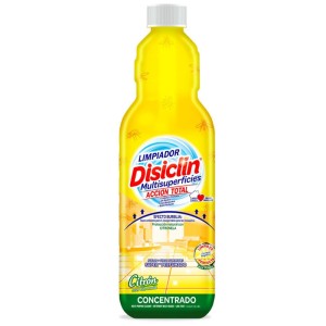 Disiclin Concentrated Floor & Multipurpose Cleaner 1 Litre  -  Citrus - 1 Case - 12 Units 